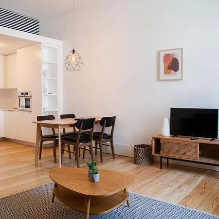 Flh Praça Comércio Wood Design Flat Lisbona